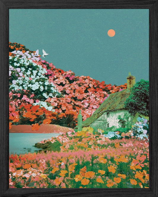 Wildflowers and Wings Print